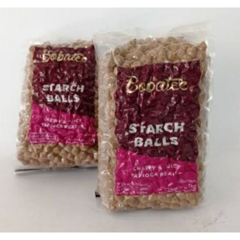 

Bubble Pearl atau Tapioca Pearl kemasan 1kg warna hitam topping minuman kekinian atau coffee dan lain lain