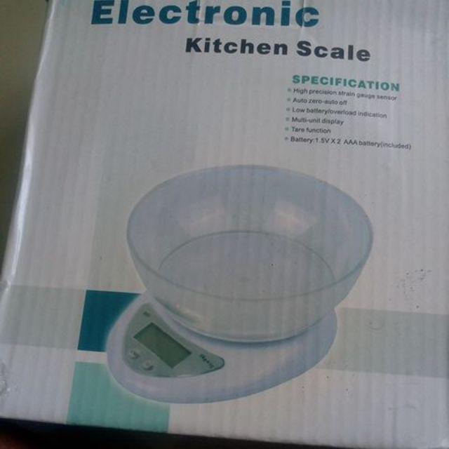 [ 5kg ] Timbangan Mangkok Dapur Digital / Timbangan Kue