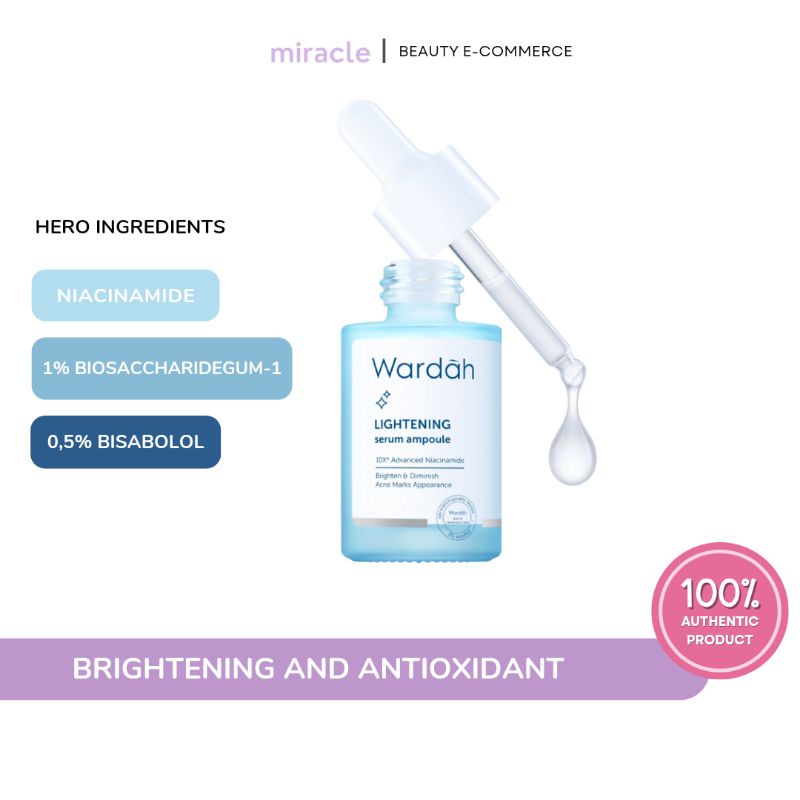 Wardah Lightening Serum Ampoule 30 ml
