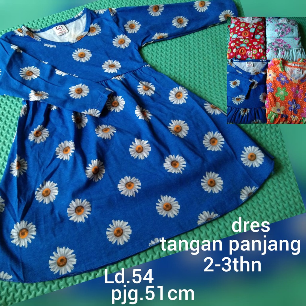 Gaun anak lengan panjang