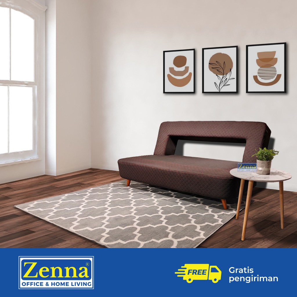 Zenna Sofa Bed Futuristik / Sofa Tempat Tidur / Sofa Lipat / Sofabed