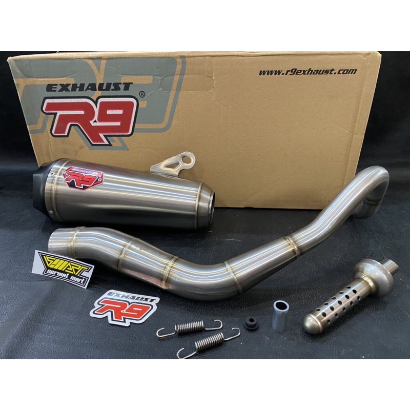 R9 / KNALPOT R9 NEW ALPHA VARIO 150 / PCX 150