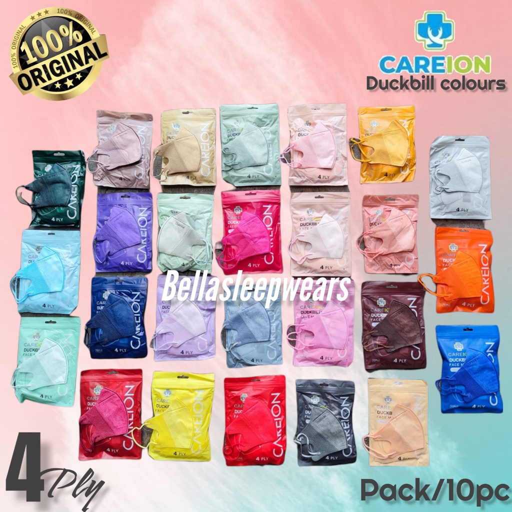 DB 4PLY CAREION DUCKBILL 4PLY - MASKER DUCKBILL EMBOS GARIS 4PLY KEMENKES