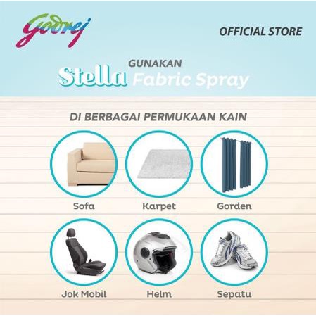 * NCC * Stella Disinfectant Fabric Spray Fresh Protect Bunuh Kuman Pada Permukaan Kain