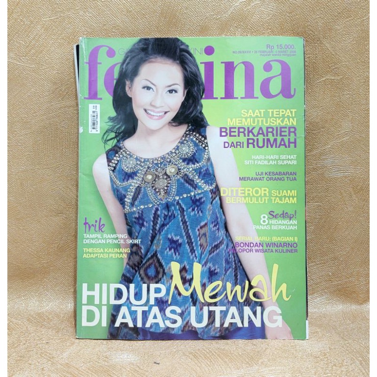 Majalah FEMINA 28 Februari - 5 Maret 2008