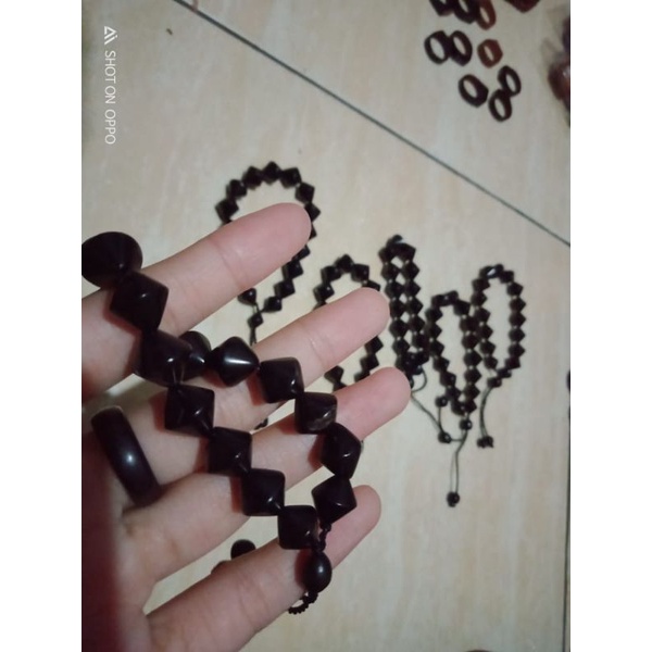 

gelang kaokah Motif wajik gula aren