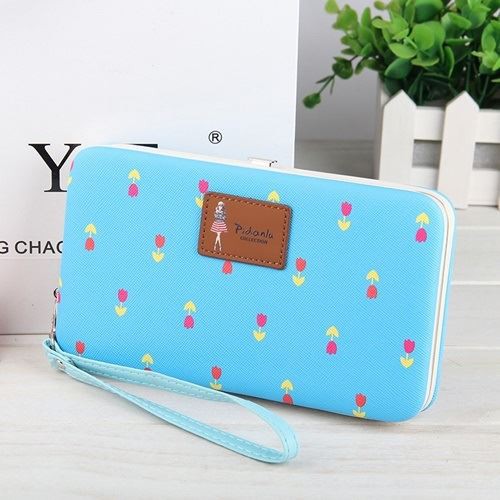 BJ21316 - BLUE/GREEN/PINK/RED/YELLOW - DOMPET WANITA CEWEK PANJANG TAS WANITA FASHION IMPORT MODIS ELEGAN TERMURAH TERLARIS TERBARU BAGSTORE JAKARTA TAS BATAM JTF1316