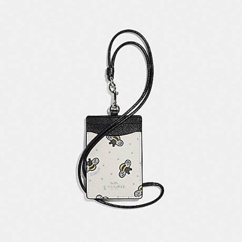 

Coach CH gantungan ID Holder Card Lanyard Original - bee db