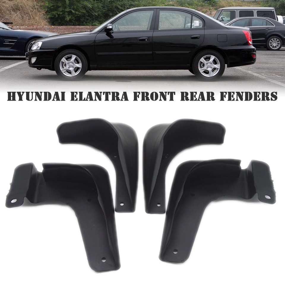 1 Set Mud Flap Pelindung Splash Untuk Fender Mobil Hyundai Elantra 2011