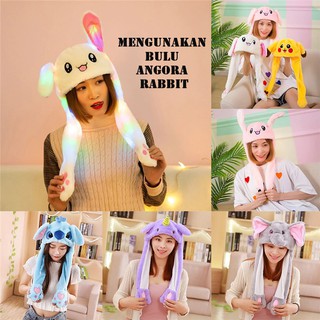 TGB Topi Kelinci Lucu LED Twice Naeyon / Topi Bunny Tik