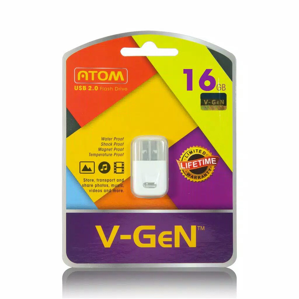 FLASHDISK V-GEN ATOM 16 GB 2.0