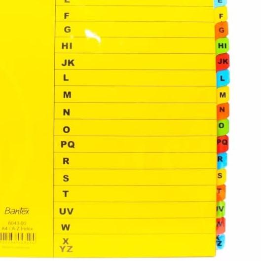 ⅍ Divider A-Z A4 6043 ➥