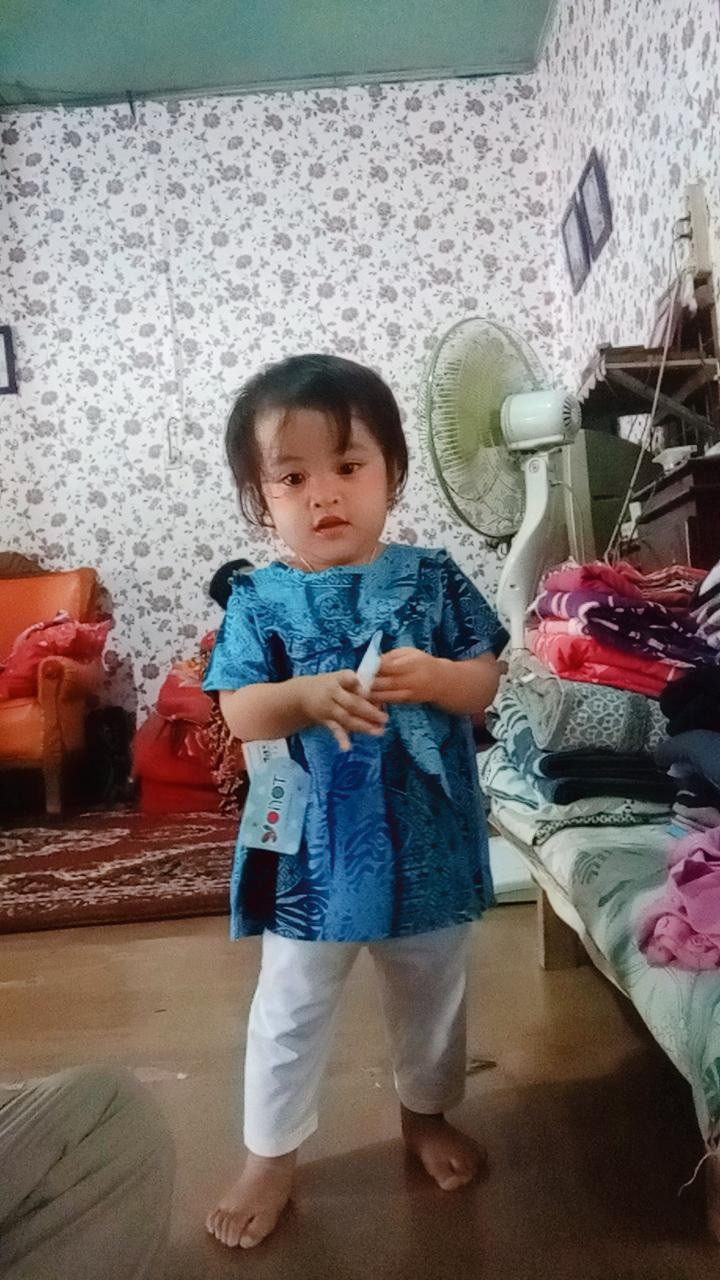 Torio Smart Casual Batik Legging Set - Baju Setelan Batik Anak Perempuan