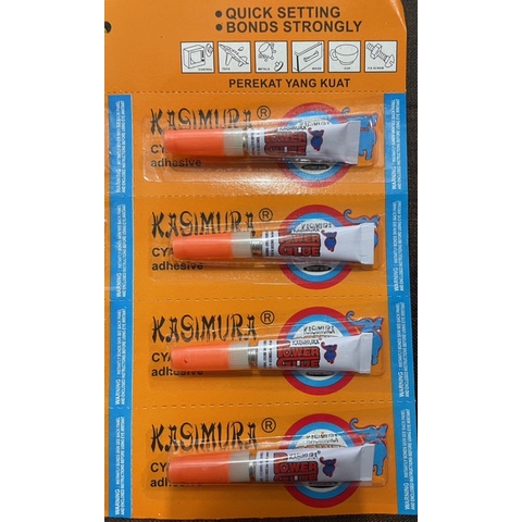 

power glue / lem besi kasimura / lem kuat serbaguna lem kayu lem plastik