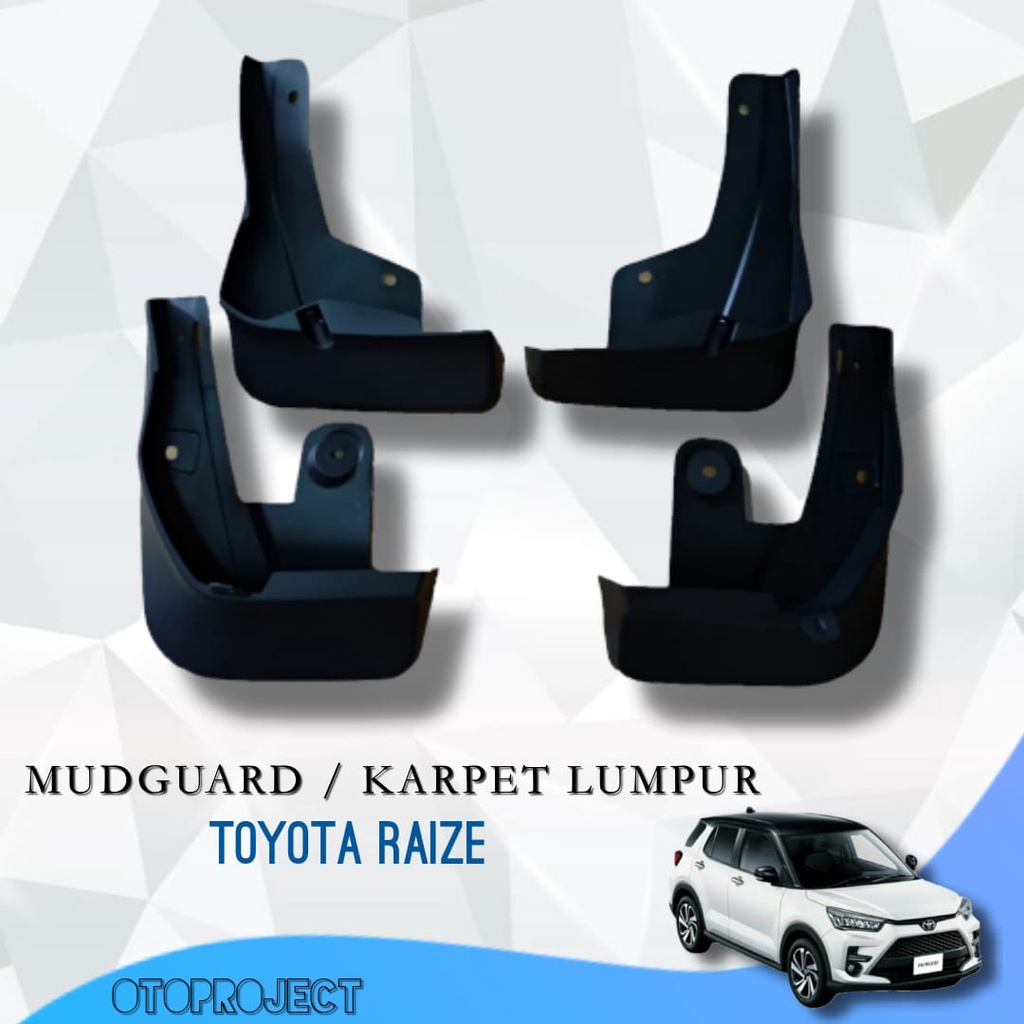 MUDGUARD / KARPET LUMPUR MOBIL RAIZE