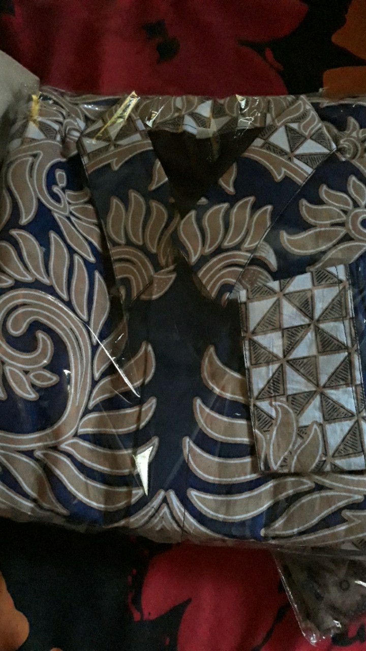 Hanung Kemeja Batik Pria Lengan Panjang By Batik Kanaya