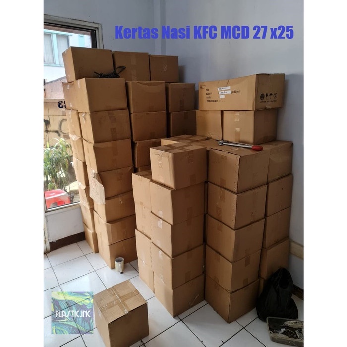 

Ds501Vs Kertas Nasi/Kertas Nasi Kfc Mcd/Pembungkus Nasi 27 X 25 Sv012Ss