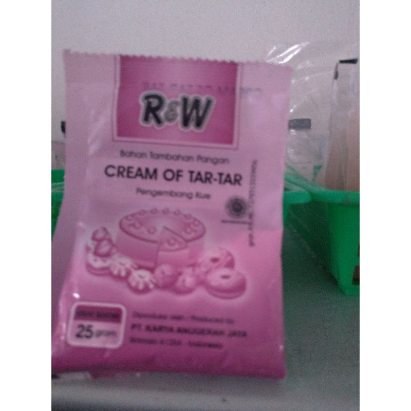 

cream of tar tar 25 g- halal