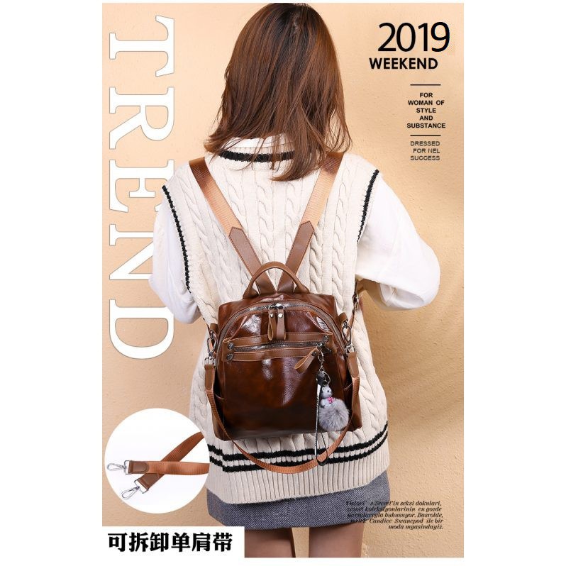 (COD) Vyctoria VOS824 Tas Ransel Wanita Import Backpack Stylish Terbaru Promo BQ2669 B134710 GT1288 CR7028 2669 1288 7028