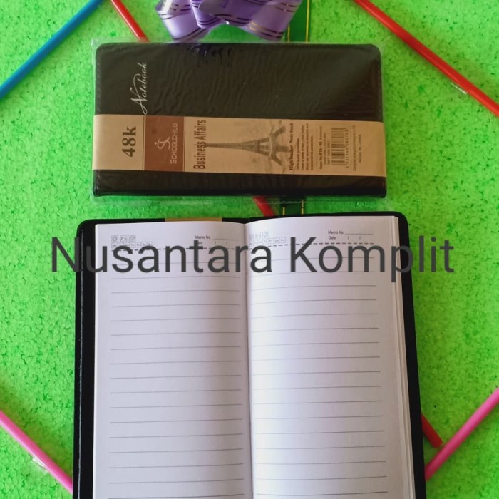 

Unik Note Book Agenda Kerja 48K Catatan Bergaransi