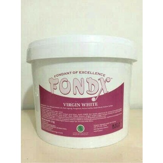 

Bahan Kue | Fondx Virgin White, Fondant 5Kg (Khusus Gojek, Jne Jangan Atc) Kualitas Terbaik