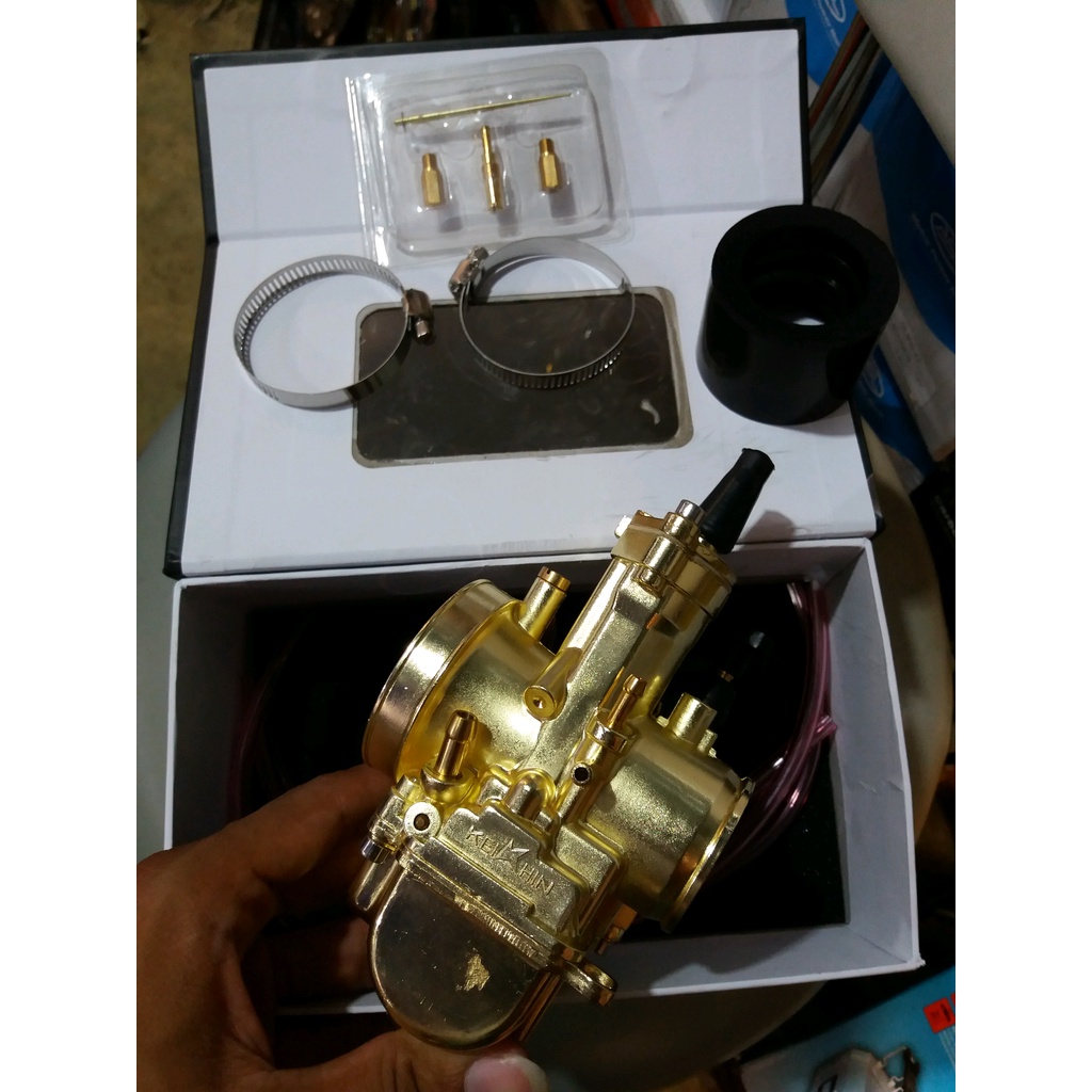 Karbu PWK 28mm Keihin Japan technologi bonus pj mj dan jarum skep