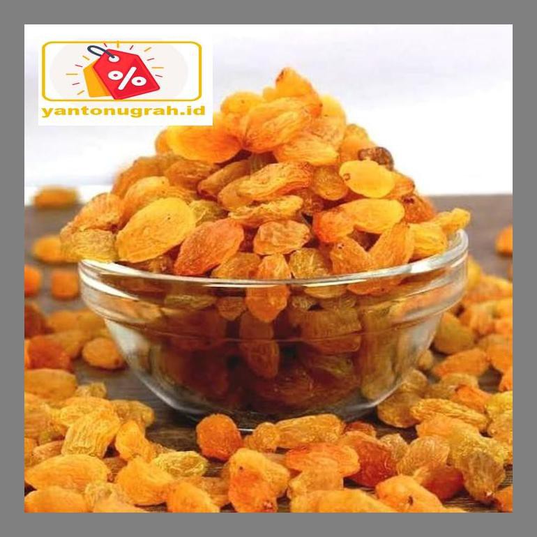 

S50Mkkar Golden Raisin Manis 250 Gram / Kismis Golden Emas Dr05Ytd
