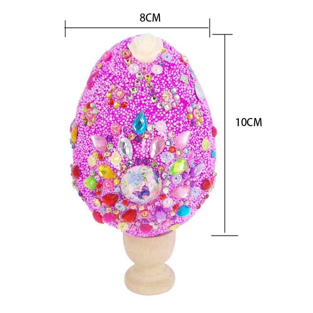 R-flower Happy Easter Dekorasi Acara &amp; Pesta Party Festival Craft Handmade Bahan Telur Paskah