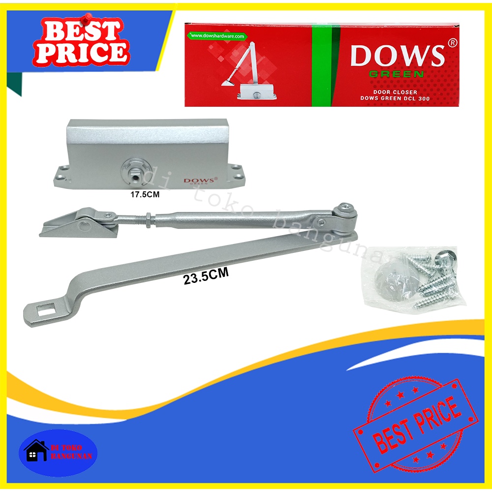 Door Closer Penutup Pintu Otomatis Penahan Pintu Dows DCL 300 High QUality