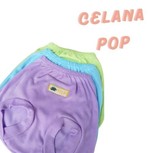 |3pcs | SNI Celana Pop Bayi | Celana Pop Tua