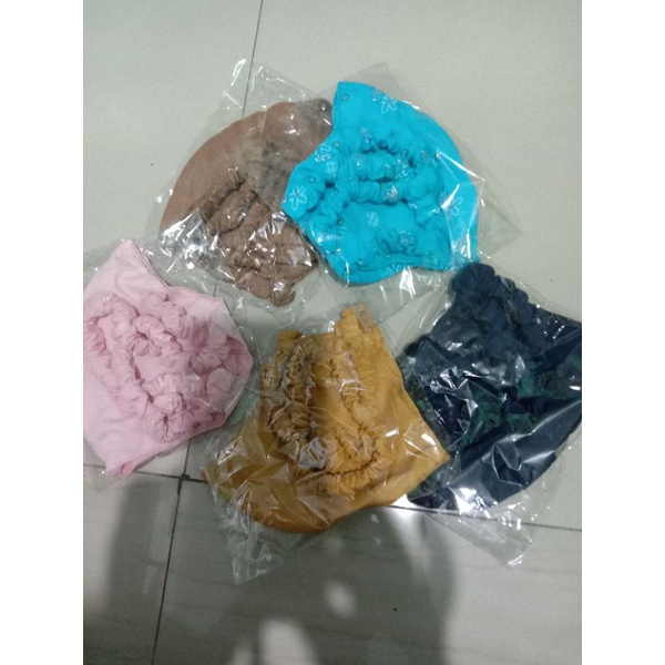 masker serut polos (duckbil)