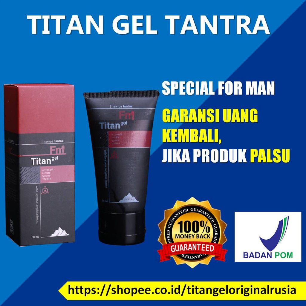 Titan gell Titan gell Asli Original Stamina Pria Dewasa Besar Kuat
