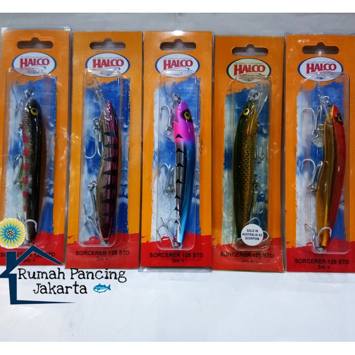 Diskon Lure Halco Sorcerer 125STD