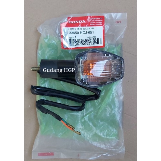 Lampu Sein Riting Belakang Kiri Honda Tiger Revo 33650-KCJ-651 Ori Honda Genuine Parts