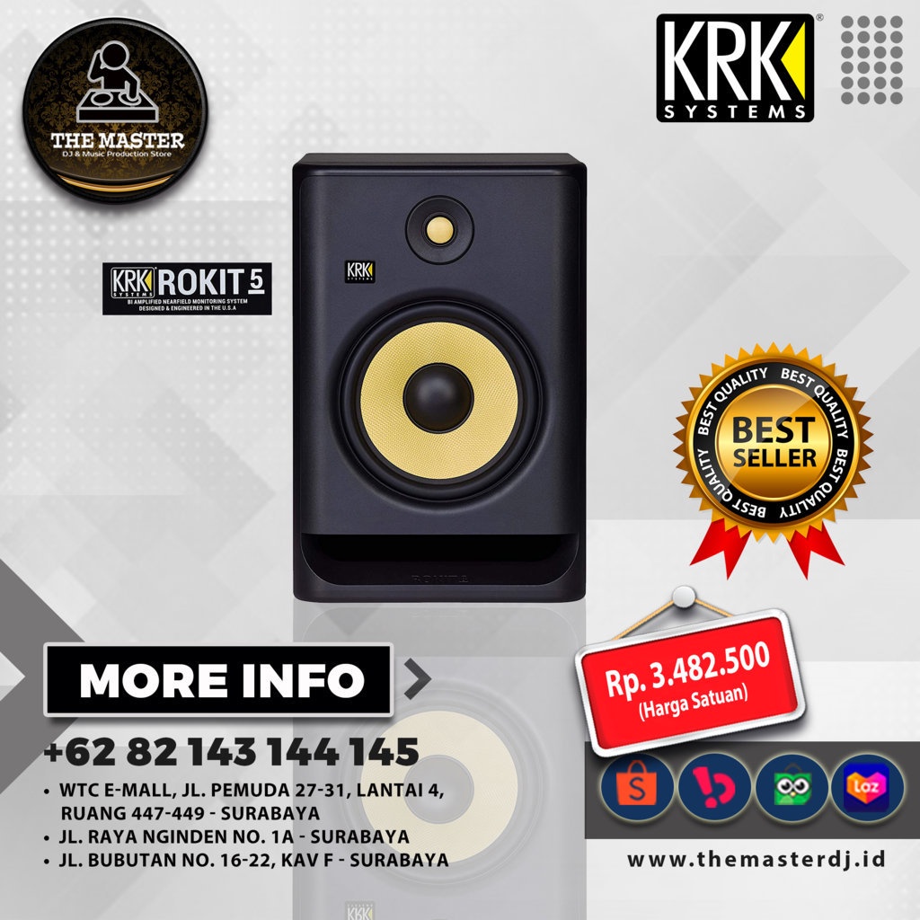 [Ready Stock] KRK ROKIT 5 G4