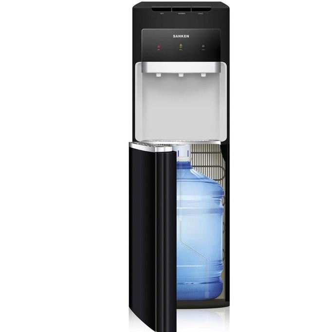 Sanken Dispenser Galon Bawah 3 Kran Hot Normal Cold Hwd-C106 Hwd C 106 Athifaa.House