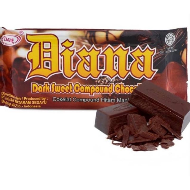 coklat batang diana l'agie 250 g