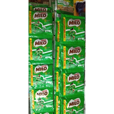 

Milo 1 renteng isi 11 bungkus @22gram