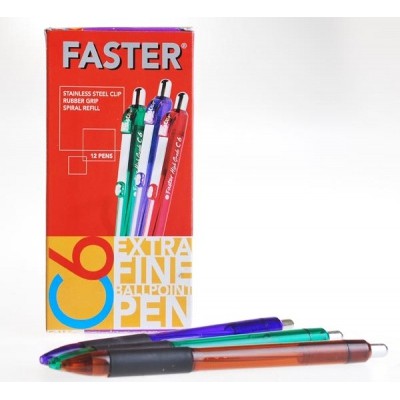 

BALLPOINT / PEN FASTER CETREK C6 (PER PCS) Jaminan Murah