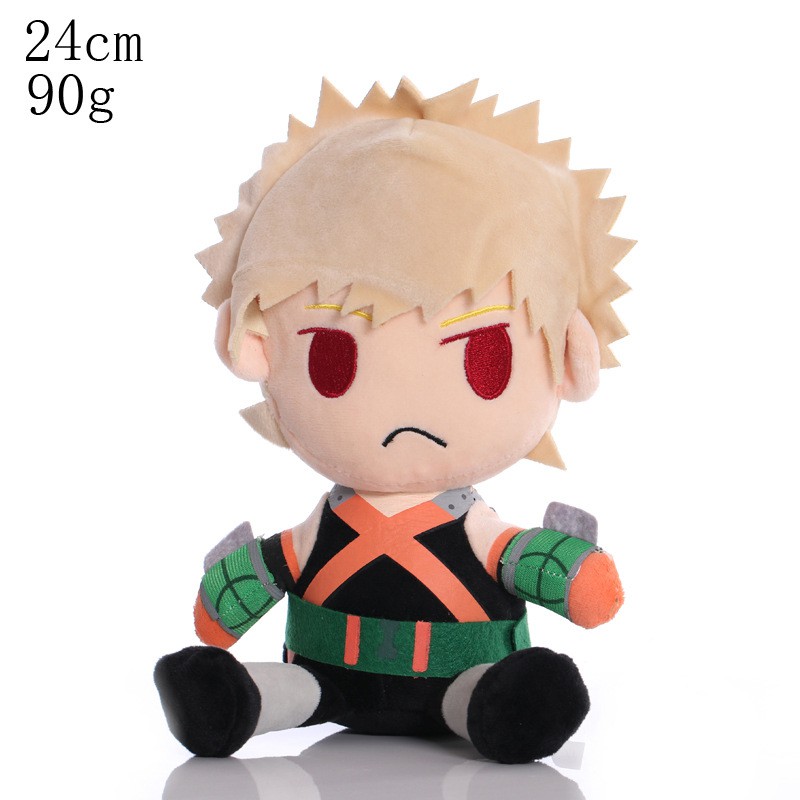 &lt; Available &gt; 4pcs/set Anime My Hero Academia Stuffed Toys Azawa Shouta Eraser·Head Midoriya Izuku Dolls