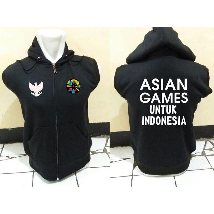 Joy Fashion Rompi-Jaket-Sweater Asian Games Indonesia Big Size Xxxl-Xxxxl