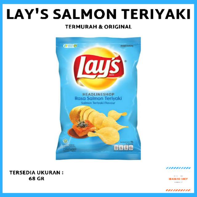 Lays Salmon Teriyaki 68 gr ORIGINAL