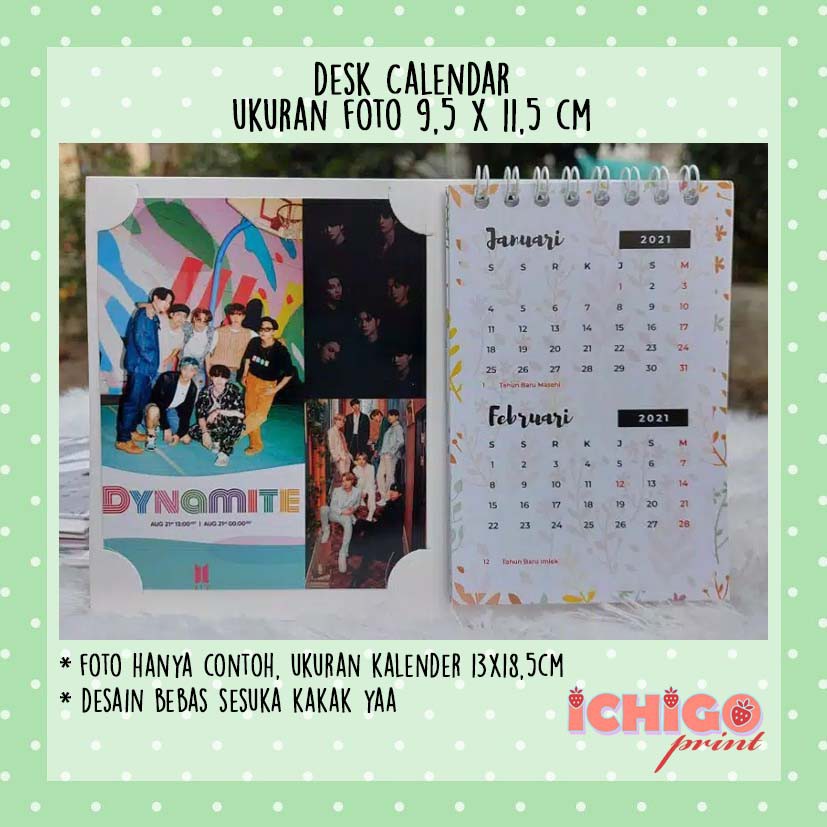 

Kalender Meja Custom