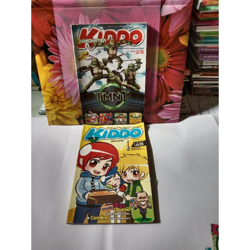 MAJALAH KIDDO ANIMONSTER EDISI TAHUN 2007,2009