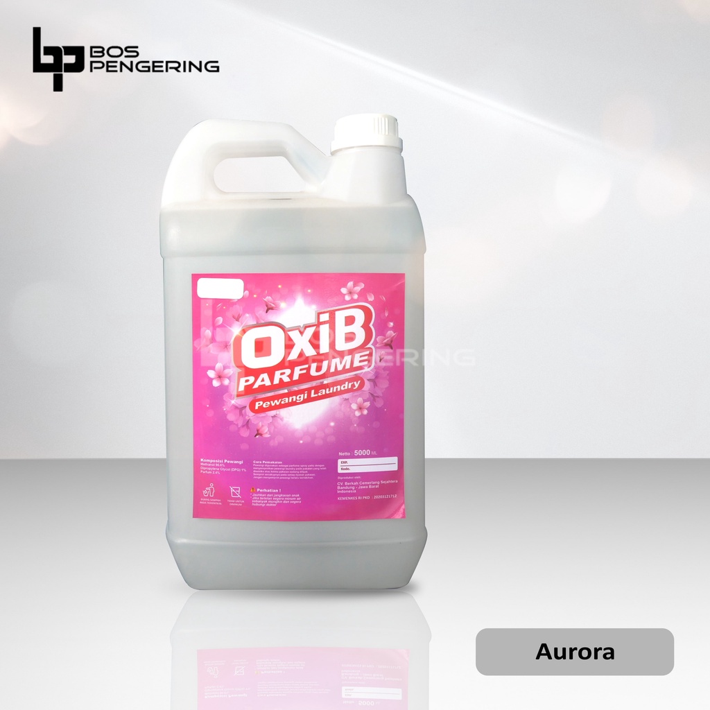 Pewangi Pakaian Laundry - OxiB Parfum Aroma Aurora 5 Liter Fresh Tahan Lama