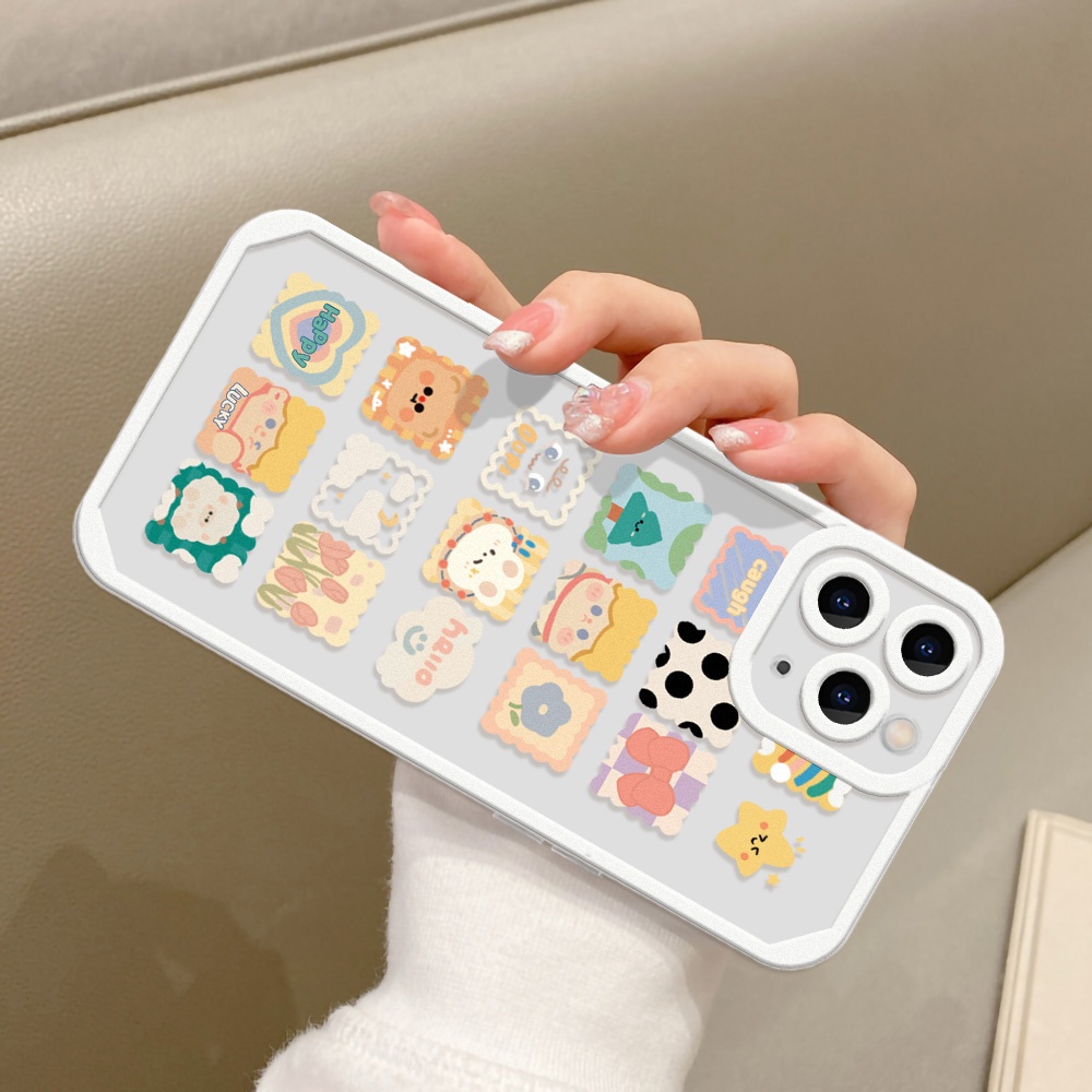 Soft Case TPU Motif Doodle Untuk Vivo Y20 Y21 Y17 Y11 2019 Y12 Y15 Y15S Y30 Y95 Y91 Y91C Y93 Y90 V23 V23e S12 Y3 Y32 Y20T Y31 Y51