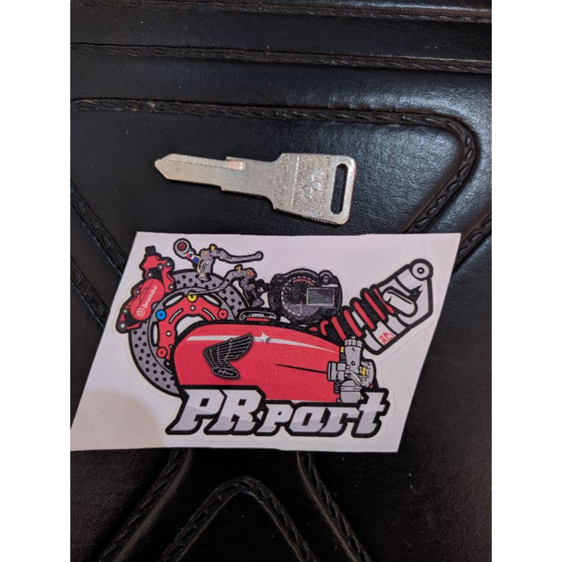 MATA ANAK KUNCI CADANGAN MENTAH BUTA DETAIL ORIGINAL HONDA C50 C70 CB100 CB125 S90 S90Z