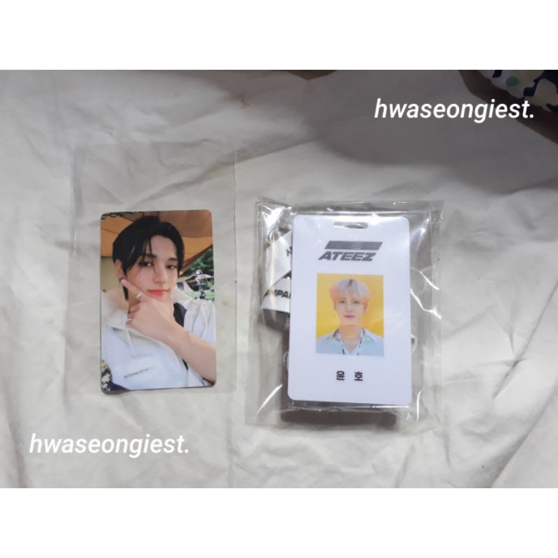 [BOOKED] SG21 Wooyoung Photocard - Yunho ID+Lanyard