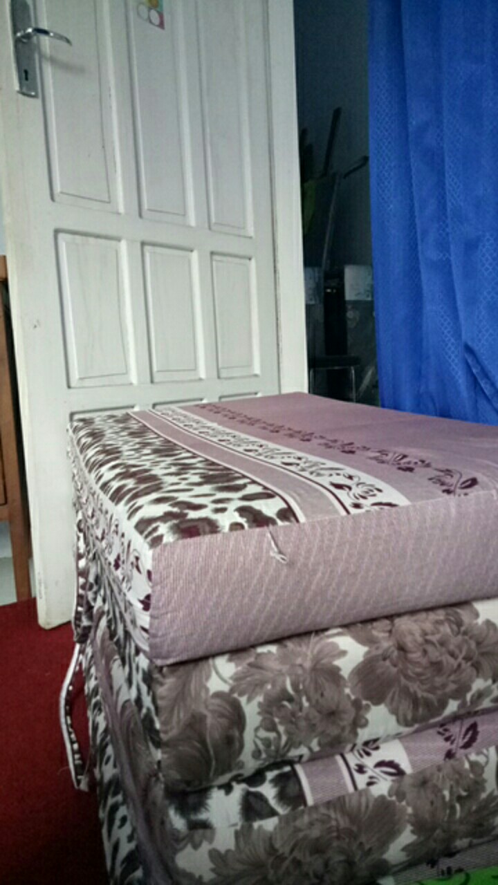 [garansi Rusak/sobek Tukar Baru] Kasur Lipat Busa 4 Ukuran 90cm X 200cm X 10cm Kirim Via Grab/gojek