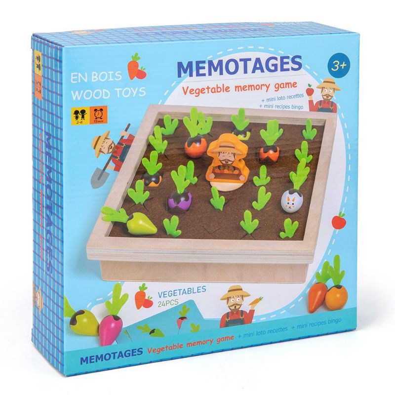 Memotages vegetable memory games sayur mainan edukasi